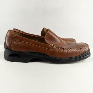 Cole Haan Mens Santa Barbara Loafer 11M Brown Leather Slip On Shoes Nike Air
